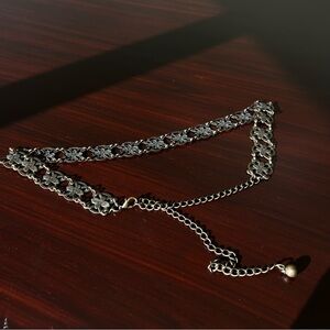 Stunning Vintage Metal Belt Floral Designs Celtic Whimsigoth